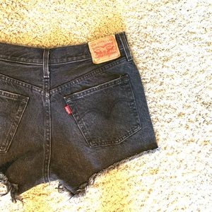 Levi’s 501 Shorts Black (28)